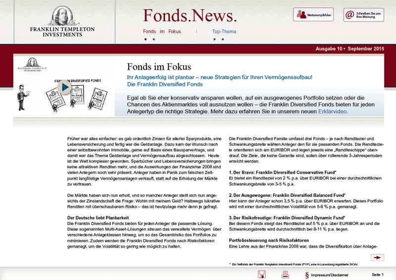 Franklin Templeton Newsletter